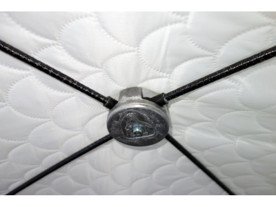 Зимняя палатка Призма Термолайт 185*185 Композит (3-сл) (бело-оранжевый)