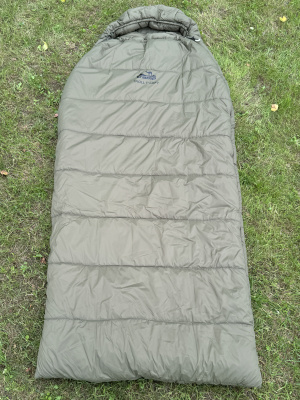 Спальный мешок кокон Tramp Troll T-Loft Regular Olive (левый) 220*95*85 см (-25°C)