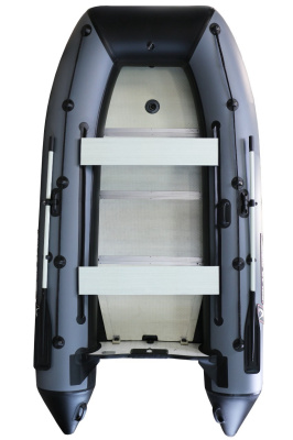 Лодка Polar Bird 340М New Merlin Стеклокомпозит (чёрно-серый) 